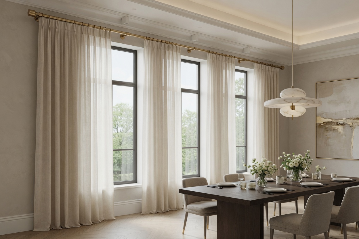 Custom blinds, shades, and plantation shutters from the Berkeley Decor workroom